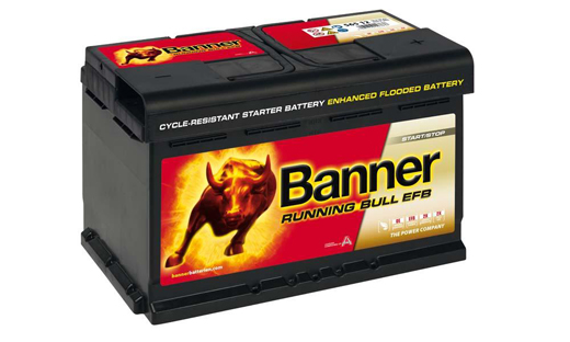 Banner Running Bull 12V 65Ah / EFB 565 12 | für Start/Stop-Anwendung