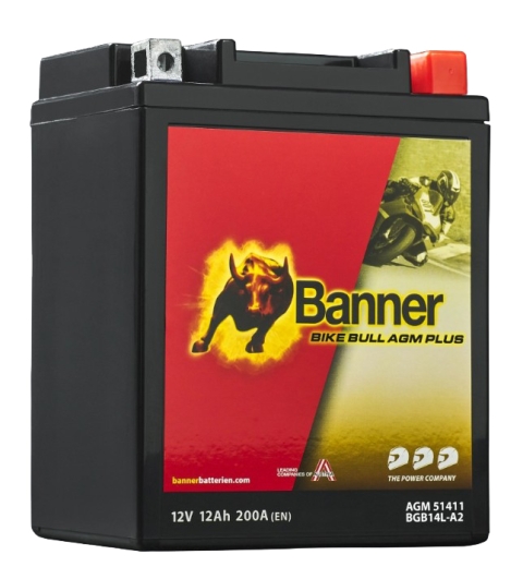 Banner Bike Bull AGM PLUS 514 11 / BGB14L-A2 - GB14L-A2