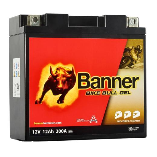Banner Bike Bull GEL 12V 12Ah / GEL 512 21 - BGTZ14B-4