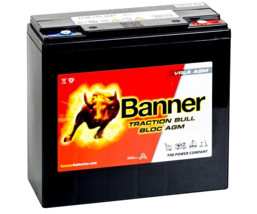 Traction Bull Bloc AGM 12-26 XT - 12V, 26 Ah