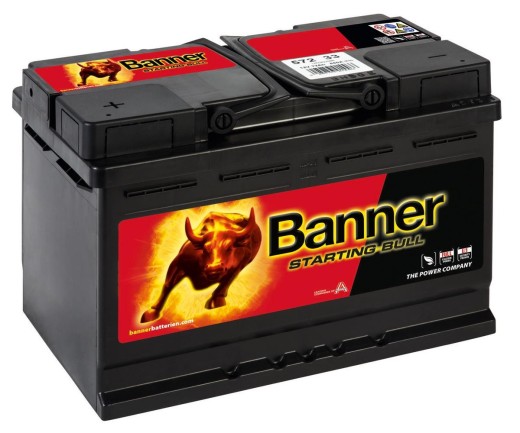 Banner Starting Bull 12V 72Ah / 572 33