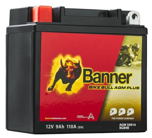Banner Bike Bull AGM PLUS 509 14 / BGB9B - GB9B