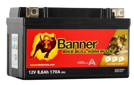 Banner Bike Bull AGM PLUS 530 01 / BGTX30-3 - GTX30-3