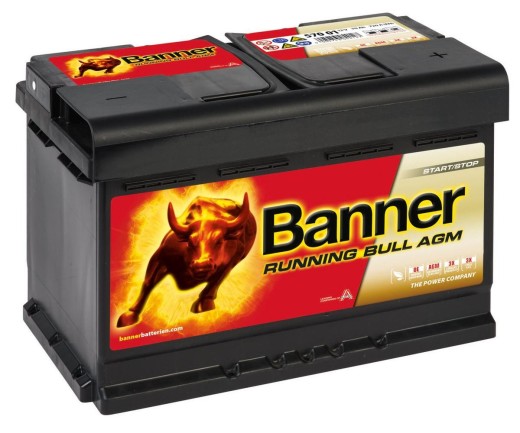 Banner Running Bull 12V 70Ah / AGM 570 01