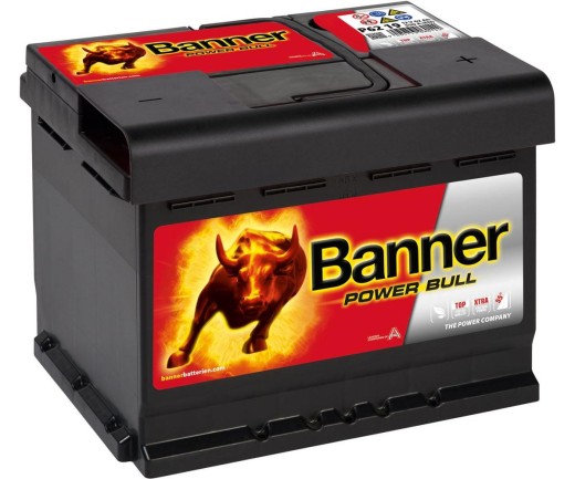 Banner Power Bull 12V 62Ah / P62 19