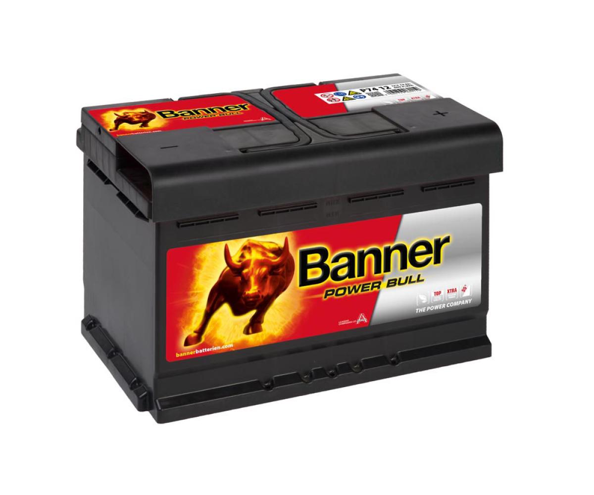 Banner Power Bull 12V 74Ah / P74 12